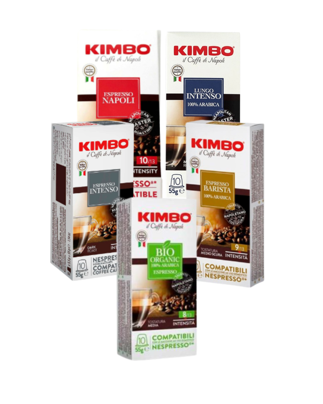 Pack 300 Capsulas compatible Nespresso KIMBO
