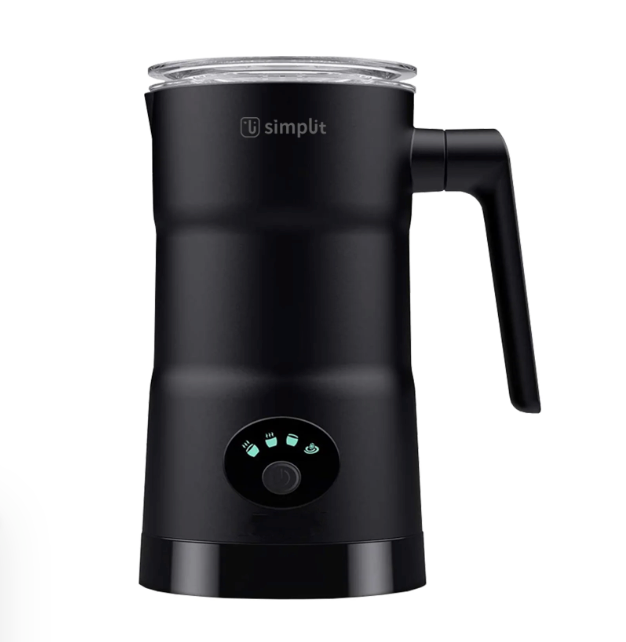 Espumador de Leche 4 en 1 Negro