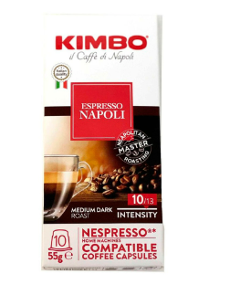 Napoli Kimbo Cápsulas Nespresso