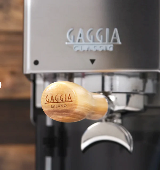 Portafiltro Gaggia 58mm con Mango de Madera