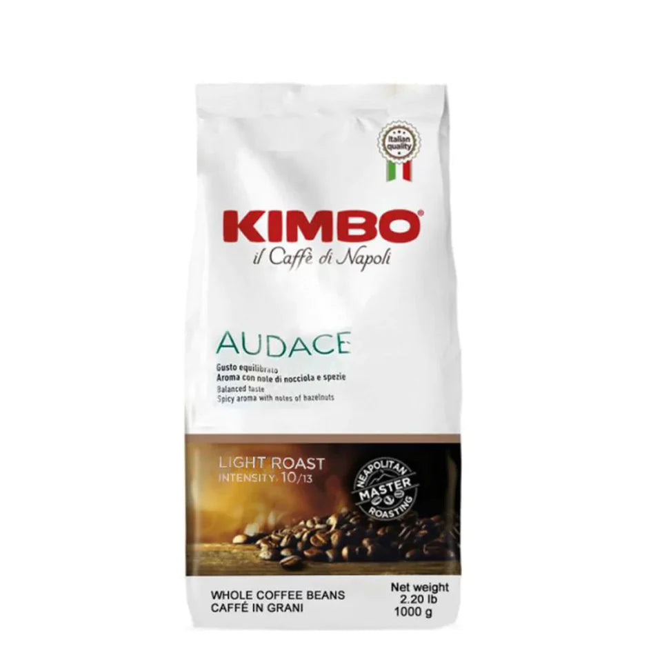 Cafe Audace Espresso Vending 1kg Grano Entero - Kimbo