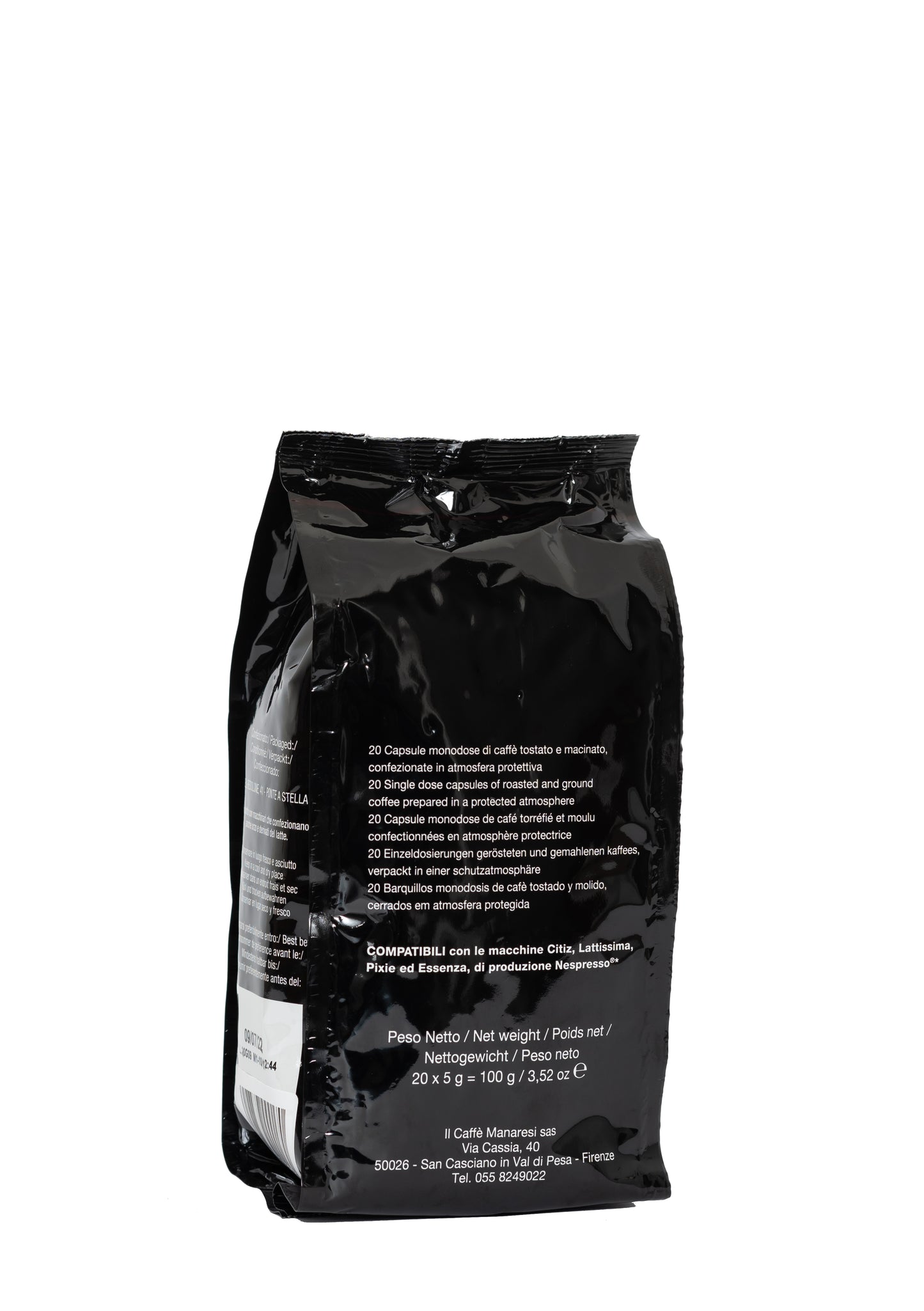Manaresi Gourmet (compatible con Nespresso) - 20 Capsulas